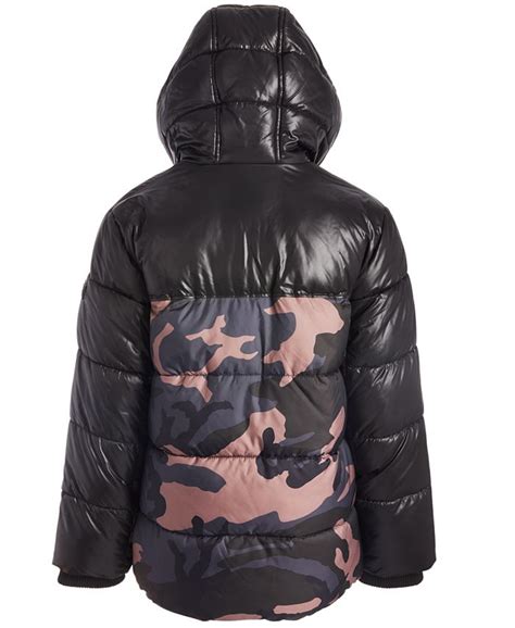 camouflage michael kors jacket|michael kors reversible puffer jacket.